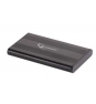 Gembird EE2-U2S-5 caja para disco duro externo Caja de disco duro (HDD) Negro 2.5