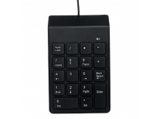 Gembird KPD-U-03 teclado numérico Portátil/PC USB Negro