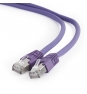 Gembird PP6A-LSZHCU-V-1M cable de red Violeta Cat6a S/FTP (S-STP)