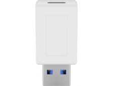 Goobay 55225 cambiador de género para cable USB-C USB 3.0 (type A) Bla...