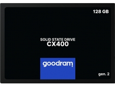 Goodram CX400 Disco ssd 2.5 gen.2 128gb serial ATA III 3D tlc nand negro azul 