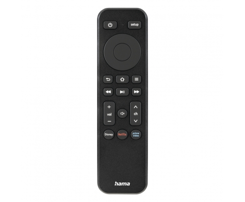 Hama Nano mando a distancia IR inalámbrico TV Botones