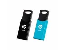 HP HPFD212-64-TWIN Pendrive USB 2.0 64gb v212w negro azul