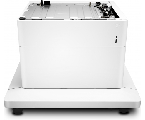HP LaserJet a color  Bandeja de papel de 550 hojas con soporte blanco