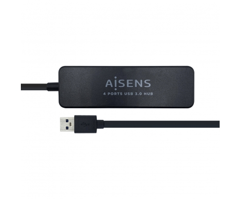 HUB USB AISENS CONECTORES 1XUSB-A 3.0 MACHO 4XUSB-A 3.0 HEMBRA LONGITU...