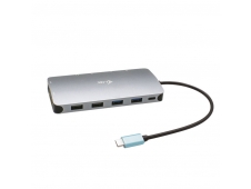 i-tec Metal USB-C Nano 3x Display Docking Station + Power Delivery 100...