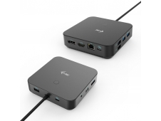 i-tec USB-C HDMI Dual DP Docking Station with Power Delivery 100 W + U...