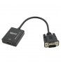 iggual Adaptador VGA a HDMI + audio + microUSB 0.25m negro 