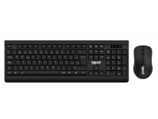 iggual IGG317600 teclado RF inalámbrico Negro