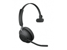 Jabra Evolve2 65, MS mono auriculares diadema USB tipo A Bluetooth Neg...