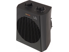 JATA TV74 calefactor eléctrico Interior Negro 2000 W Ventilador eléctr...