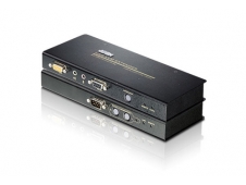 KVM ATEN SWITCH EXTENDER USB VGA WITCH AUDIO AND RS 232 NEGRO CE750A-A...