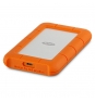 LaCie Rugged USB-C disco duro externo 2000 GB Naranja, Plata