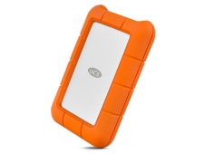 LaCie Rugged USB-C disco duro externo 2000 GB Naranja, Plata