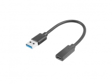 Lanberg AD-UC-UA-03 cable USB 0,15 m USB 3.2 Gen 1 (3.1 Gen 1) USB typ...