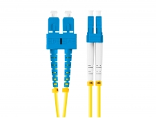 Lanberg FO-SULU-SD11-0020-YE cable de fibra optica 2 m SC/UPC LC/UPC G...