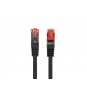 Lanberg PCF6-10CU-0100-BK cable de red Negro 1 m Cat6 F/UTP (FTP)