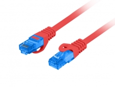 Lanberg PCF6A-10CC-0300-R cable de red Rojo 3 m Cat6a S/FTP (S-STP)