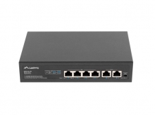 Lanberg RSFE-4P-2FE-60 switch No administrado Fast Ethernet (10/100) E...