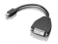 Lenovo cable gender changer Mini-DisplayPort SL-DVI 0,2 m Negro