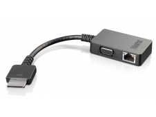 Lenovo cambiador de género para cable OneLink+ VGA/RJ45 Negro