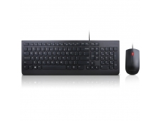 Lenovo essential teclado y raton usb qwerty español negro 4X30L79915