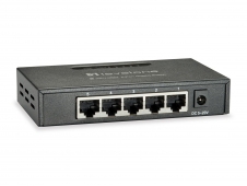 LevelOne switch No administrado Gigabit Ethernet (10/100/1000) Negro