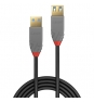 Lindy 36763 cable USB 3 m USB 3.2 Gen 1 (3.1 Gen 1) USB A Negro