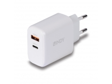 Lindy 73428 cargador de dispositivo móvil Universal Blanco Corriente a...