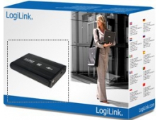 LogiLink UA0082 caja para disco duro externo Negro 3.5