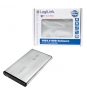 LogiLink UA0106A caja para disco duro externo Plata 2.5