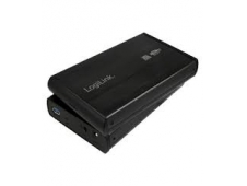LogiLink UA0107 caja externa ALU 3.5 USB 3.0 SATA NEGRO UA0107