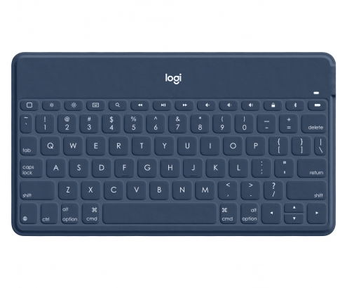 Logitech keys to go teclado inalambrico bluetooth español azul 
