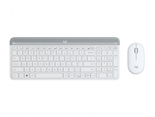 Logitech MK470 slim teclado y raton rf inalambrico español blanco