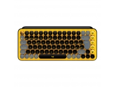 Logitech POP Keys Wireless Mechanical Keyboard With Emoji Keys teclado...