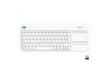 Logitech Wireless Touch Keyboard K400 Plus teclado RF inalámbrico QWER...