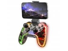 Mars Gaming MGP-BT Gamepad Bluetooth 5.0 RGB Neon Adaptador Smartphone...