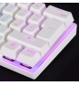 Mars Gaming MK60 teclado USB QWERTY Español Blanco