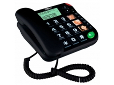 MAXCOM TELEFONO FIJO KXT480 BLACK