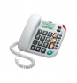 MAXCOM TELEFONO FIJO KXT480 WHITE