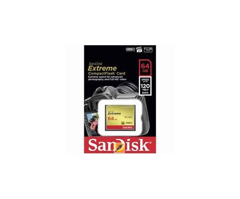 MEMORIA COMPACT FLASH SANDISK 64GB SDCFXSB-064G-G46