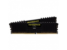 MEMORIA CORSAIR VENGEANCE LPX BLACK DDR4 2400MHZ 16GB 2 X 8GB CMK16GX4M2A2400C16 
