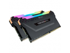 MEMORIA CORSAIR VENGEANCE RGB PRO BLACK DDR4 3000 MHZ 16GB 2X8GB CMW16...