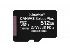 memoria microsdxc kingston technology canvas select plus 512gb sin ada...