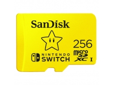Memoria microsdxc sandisk 256gb amarillo SDSQXAO-256G-GNCZN	