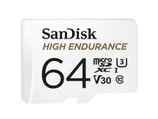 Memoria microsdxc sandisk high endurance flash 64gb UHS-I class 3 v30 ...