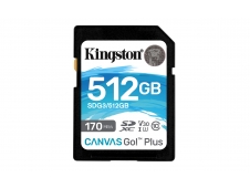 memoria sdxc kingston technology canvas go! plus memoria flash 512gb s...