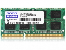 MEMORIA SODIMM GOODRAM DDR3 1333 MHz 4GB GR1333S364L9S/4G