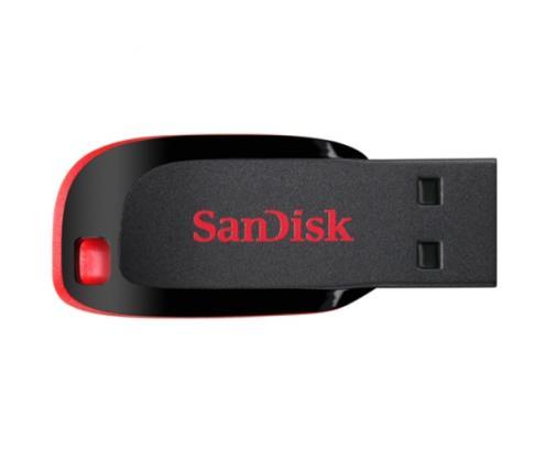 MEMORIA USB 2.0 SANDISK CRUZER BLAZE NEGRO 64GB SDCZ50-064G-B35
