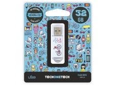 MEMORIA USB 2.0 TECH ONE TECH BE BIKE 32GB BICI TEC4005-32